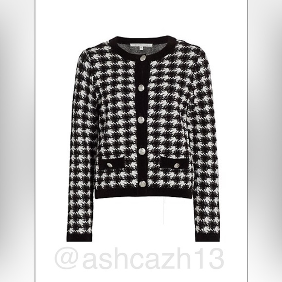 Veronica BeardPrimrose Houndstooth Cardigan